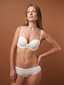 Бюстгальтер Brabrabra Кольоровий комфорт модель SLZ24201203_ivory Фото