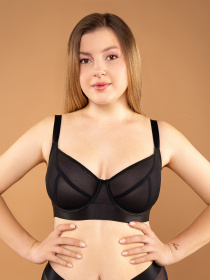 Бюстгальтер Brabrabra Сексі комфорт модель SLZ27301011_black Фото
