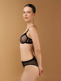 Бюстгальтер Brabrabra Самодостатня модель SLZ27901040_black Фото