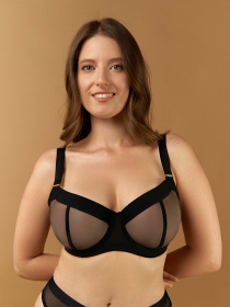Бюстгальтер Brabrabra Самодостатня модель SLZ27901105_black Фото