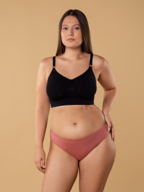 Набор трусов Brabrabra Бейсіки модель BAN26902001_3_black.powder-rose.burgundy Фото