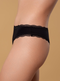 Набор трусов Brabrabra Бейсіки модель BAN26902002_3_black.powder-rose.burgundy Фото