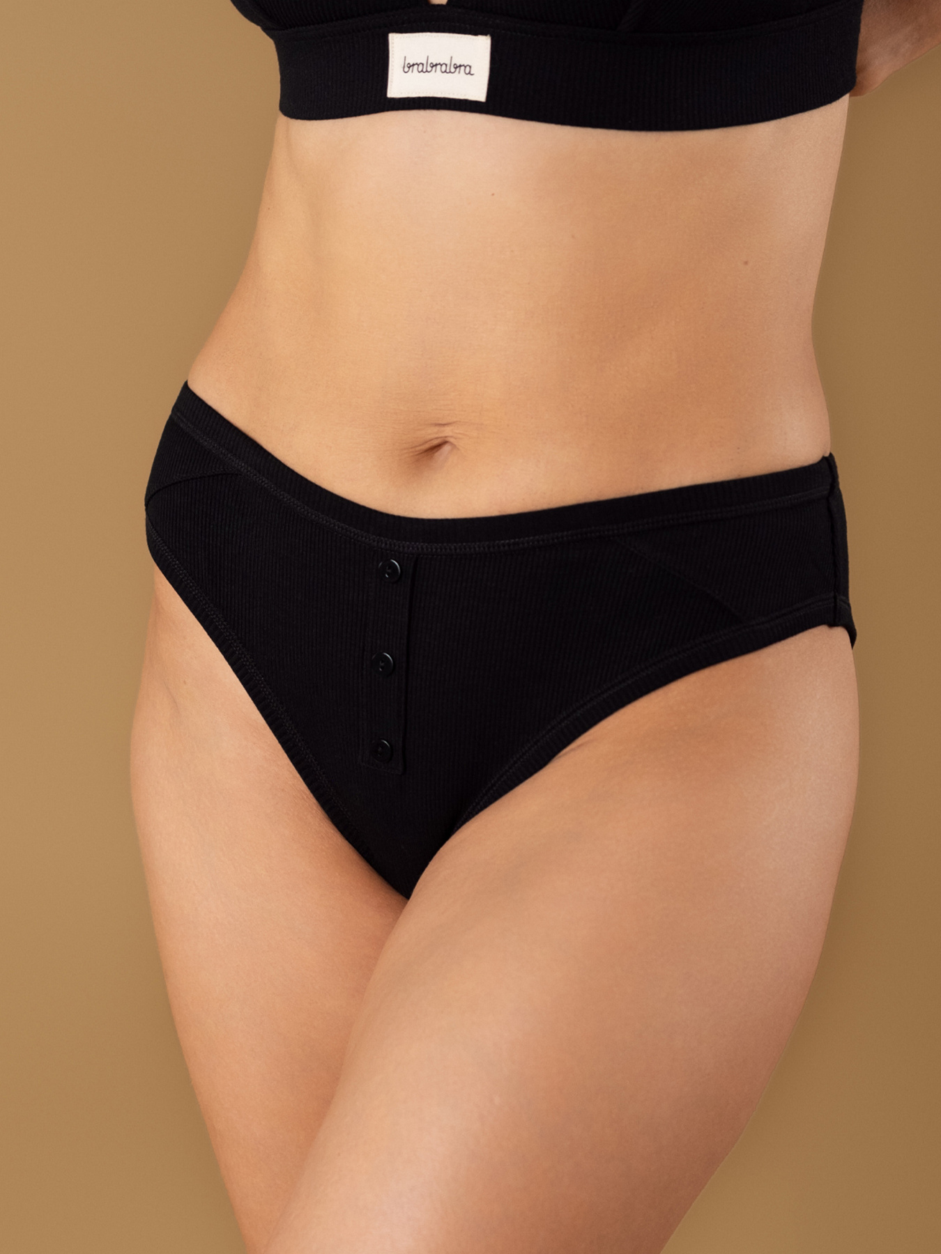 Трусы Brabrabra Ніжний дотик модель SLZ25302001_black Фото