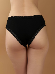 Набор трусов Brabrabra Бейсіки модель SLZ27602001_2_nude.black Фото