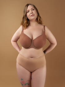 Набор трусов Brabrabra Бейсіки модель SLZ27602101_2_nude.black Фото