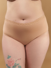 Набор трусов Brabrabra Бейсіки модель SLZ27602101_2_nude.black Фото