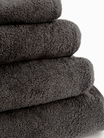 Полотенце из натурального хлопка "Нежность" темно-серое MBM HOME модель BT-11 ANTHRACITE Фото