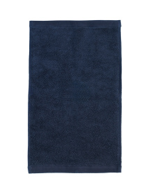 Полотенце из натурального хлопка "Нежность" темно-синее MBM MY HOME модель BT-11 DARK BLUE Фото