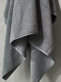 Полотенце из натурального хлопка "Нежность" серое MBM MY HOME модель BT-11 GRAY Фото