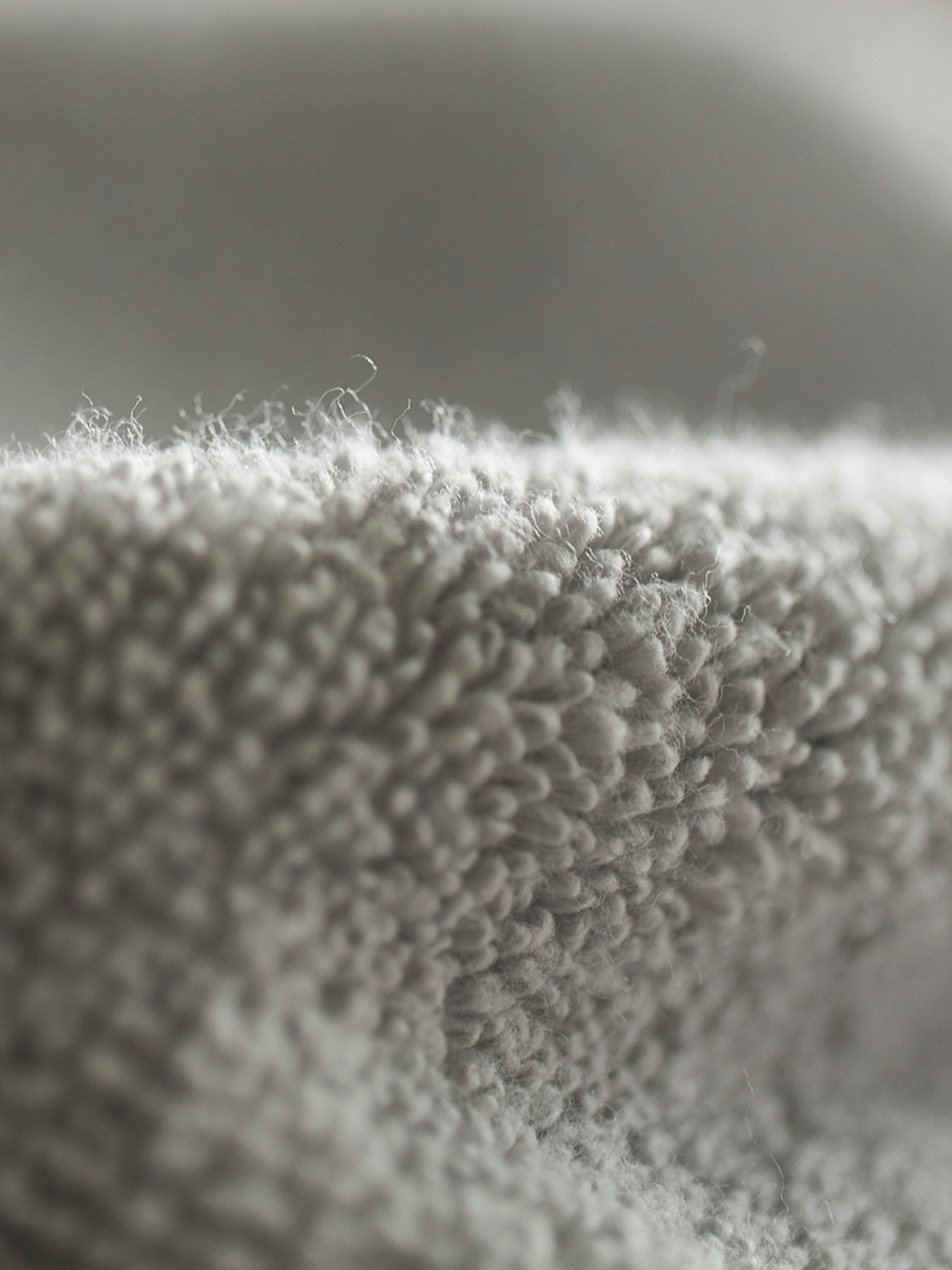 Полотенце из натурального хлопка "Нежность" светло-серое MBM HOME модель BT-11 GRAY/BLUE Фото