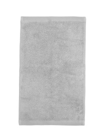 Полотенце из натурального хлопка "Нежность" светло-серое MBM HOME модель BT-11 GRAY/BLUE Фото