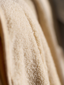 Полотенце из натурального хлопка "Нежность" айвори MBM HOME модель BT-11 IVORY Фото