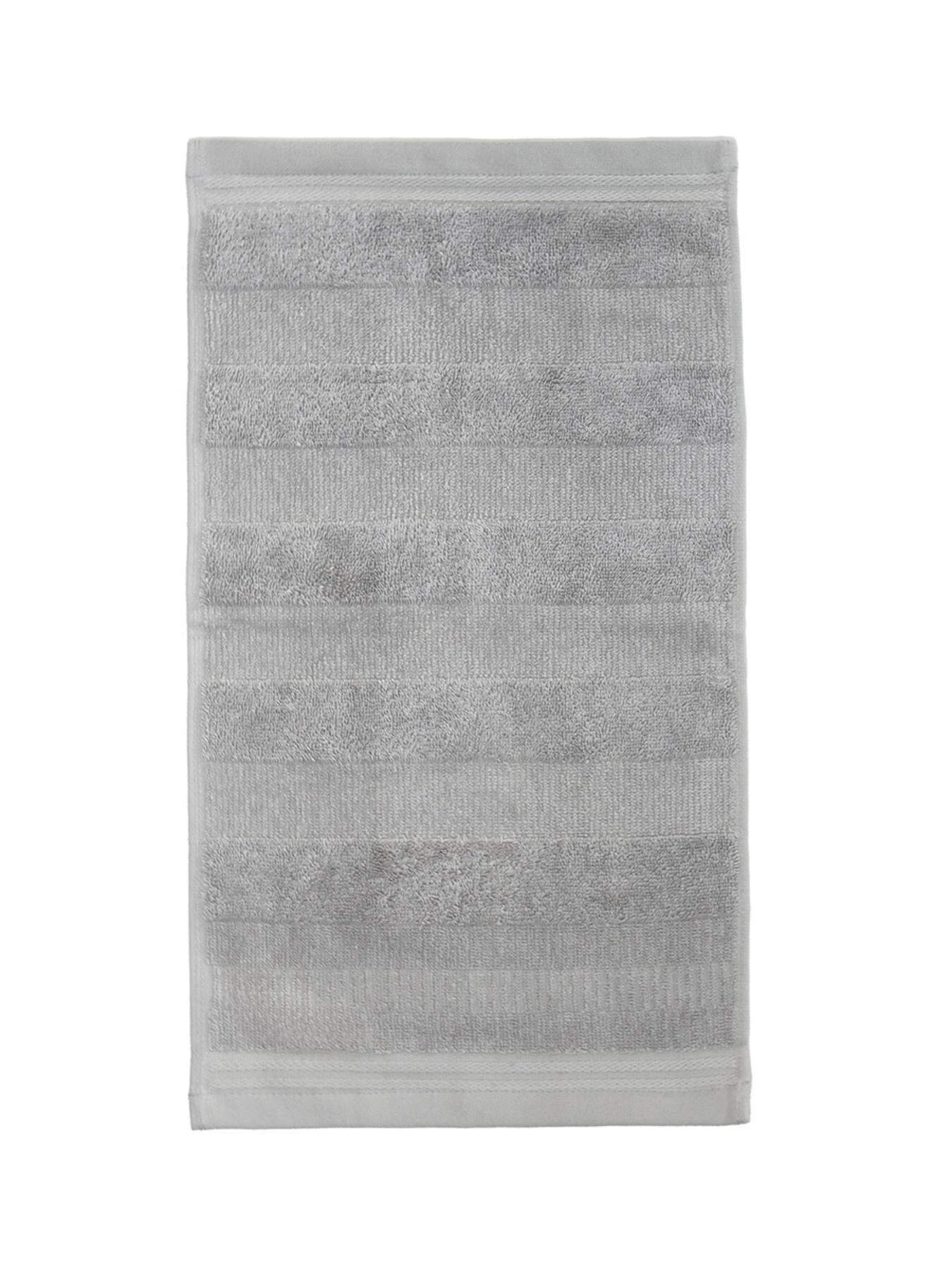 Полотенце из натурального хлопка "Вдохновение" светло-серое MBM HOME модель BT-12 GRAY/BLUE Фото