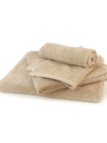 Полотенце из натурального хлопка "Прикосновение" бежевое MBM HOME модель BT-13 BEIGE Полотенце из натурального хлопка "Прикосновение" бежевое MBM HOME модель BT-13 BEIGE Фото