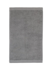 Полотенце из натурального хлопка "Прикосновение" серое MBM HOME модель BT-13 GRAY Фото