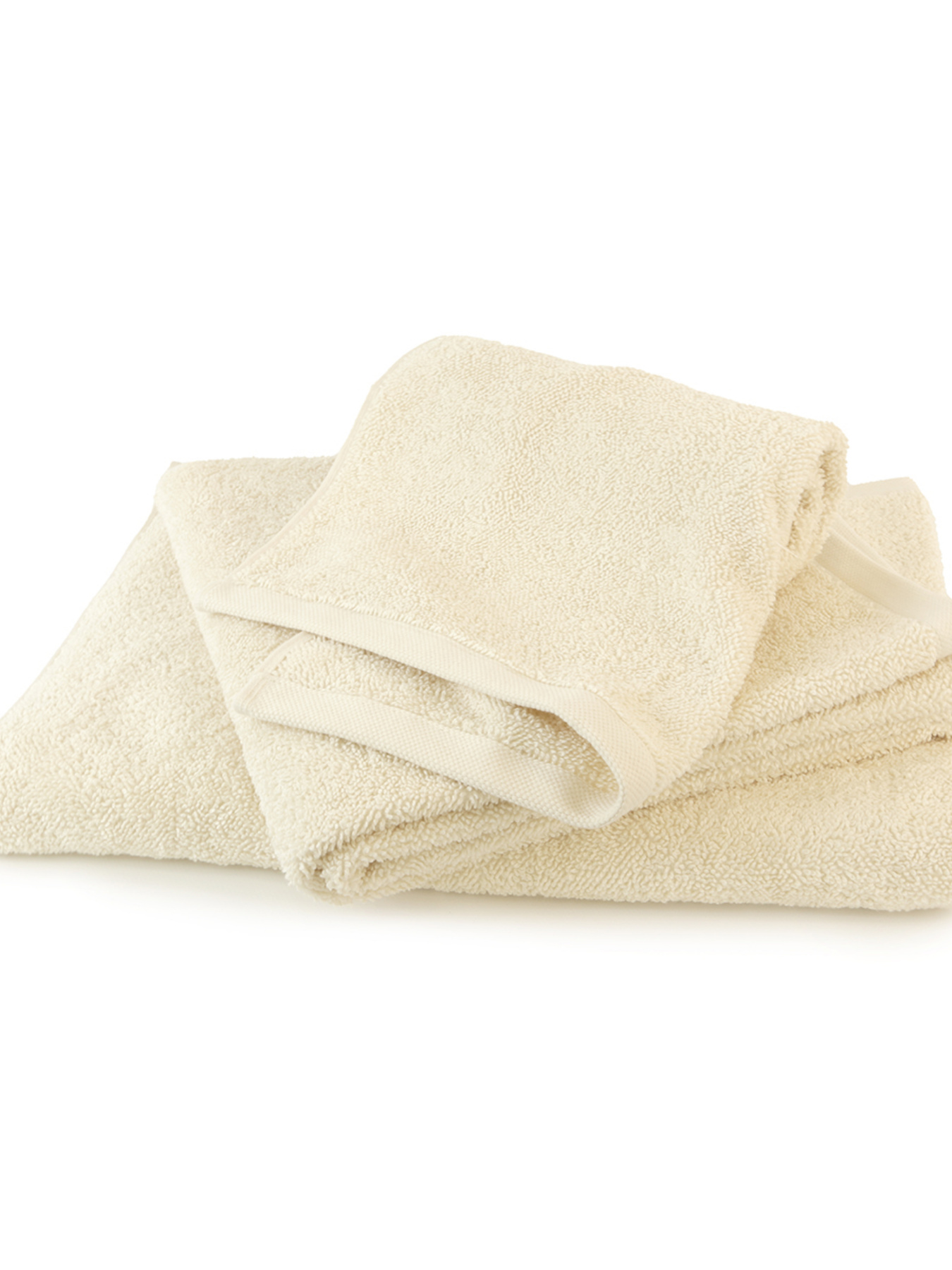 Полотенце из натурального хлопка "Прикосновение" айвори MBM HOME модель BT-13 IVORY Фото