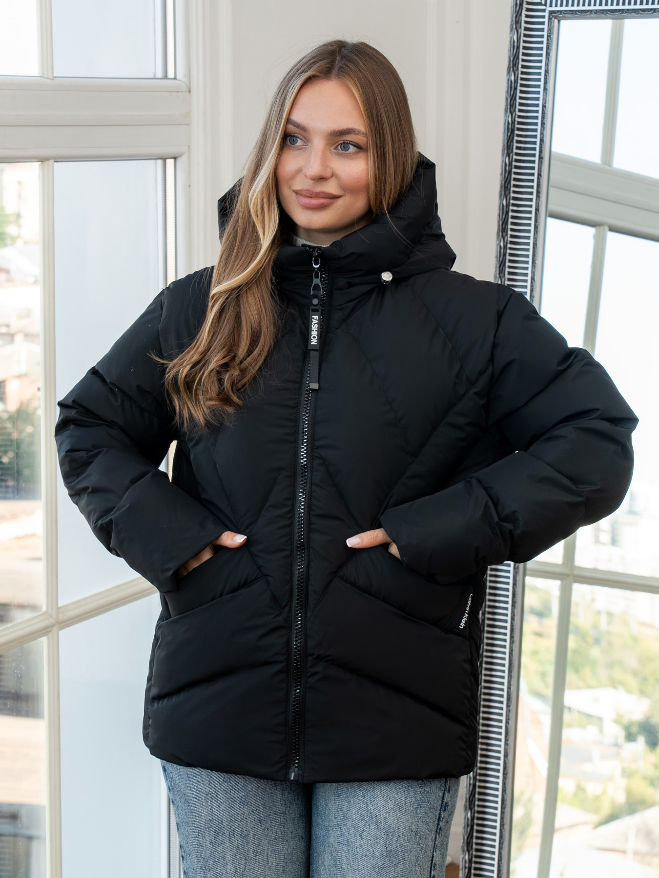 Зимняя куртка UVENTUM модель Kivi-BLC Фото