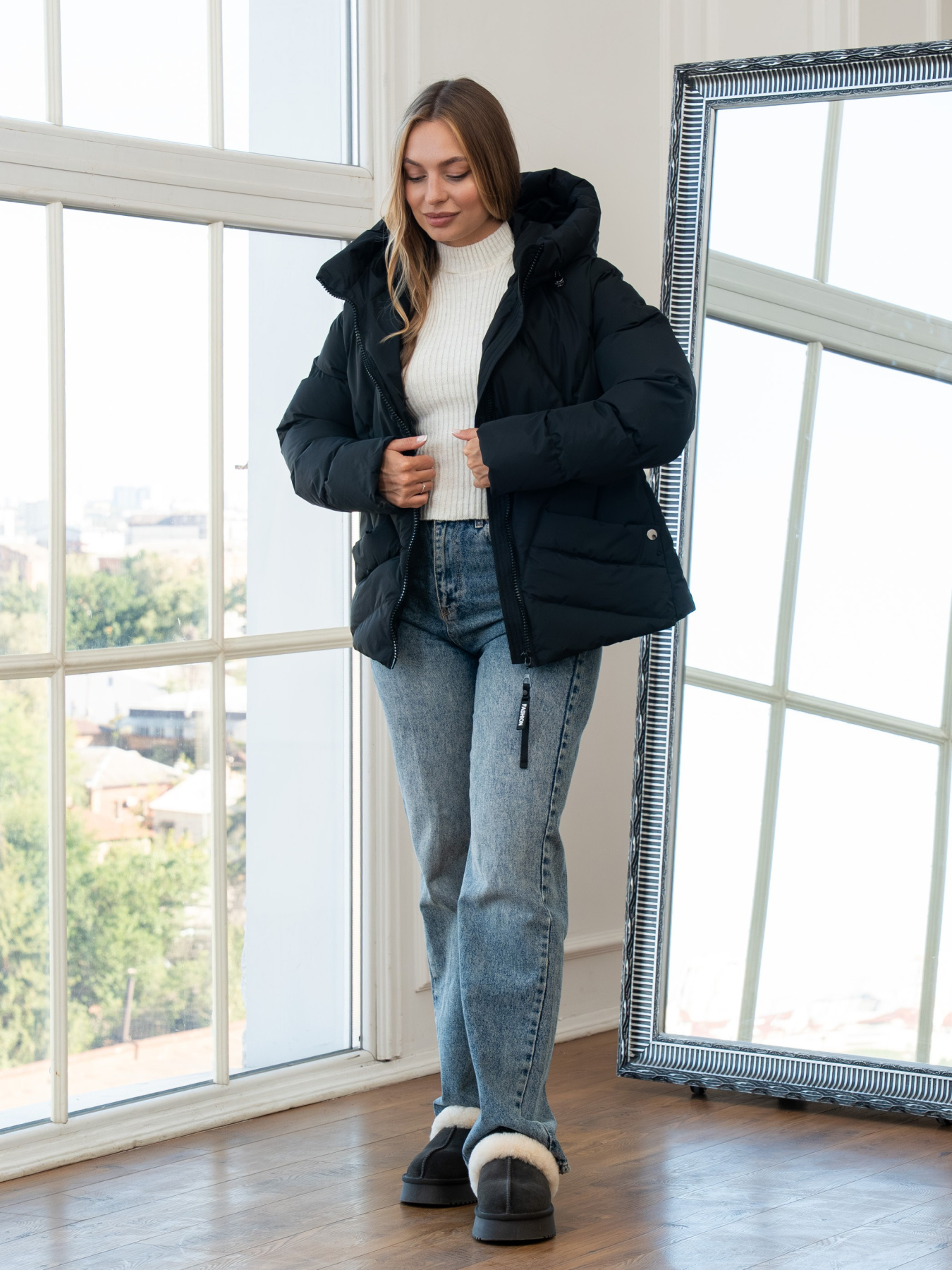 Зимняя куртка UVENTUM модель Kivi-Nova-BLC Фото