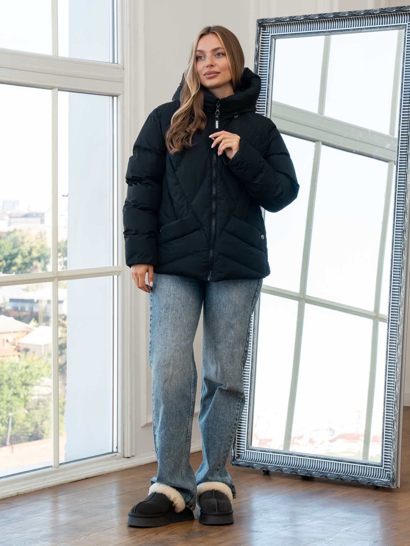 Зимняя куртка UVENTUM модель Kivi-Nova-BLC Фото