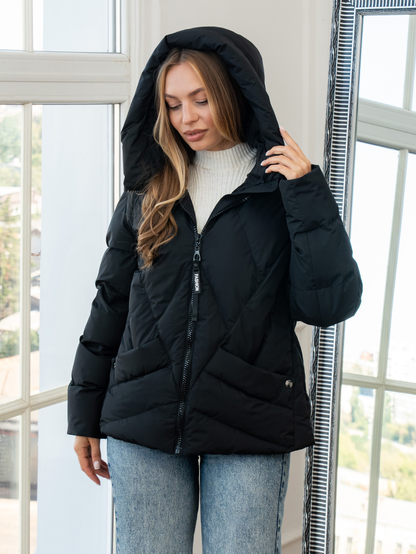 Зимняя куртка UVENTUM модель Kivi-Nova-BLC Фото