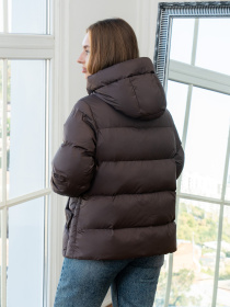 Зимняя куртка UVENTUM модель Kivi-Nova-chocolate Фото
