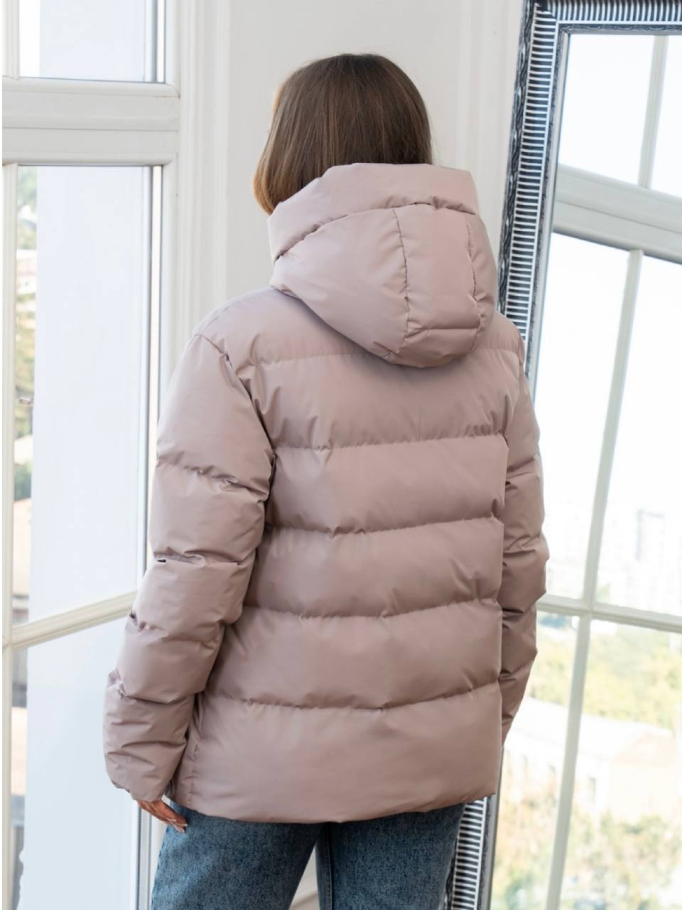 Зимняя куртка UVENTUM модель Kivi-Nova-beige Фото