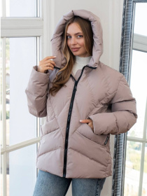 Зимняя куртка UVENTUM модель Kivi-Nova-beige Зимняя куртка UVENTUM модель Kivi-Nova-beige Фото