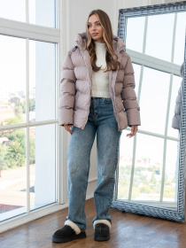 Зимняя куртка UVENTUM модель Oscar-1-beige Фото