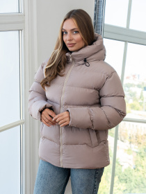 Зимняя куртка UVENTUM модель Oscar-1-beige Фото