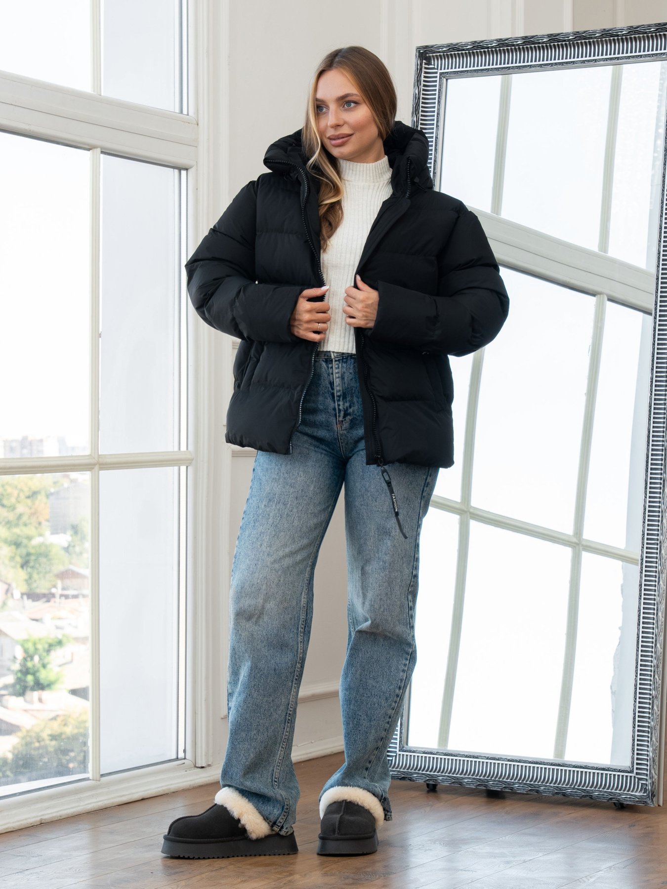 Зимняя куртка UVENTUM модель Oscar-1-BLC Фото