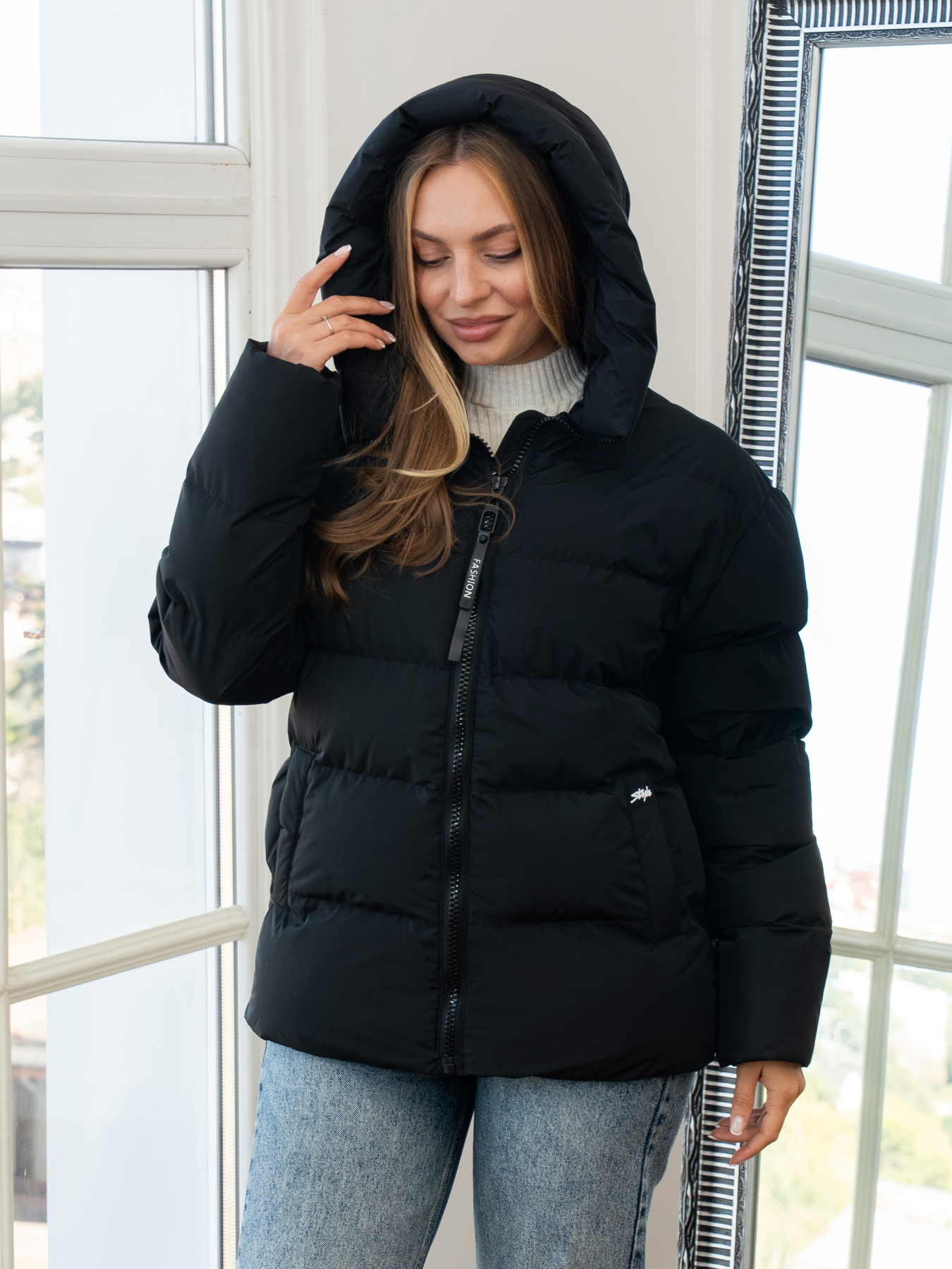 Зимняя куртка UVENTUM модель Oscar-1-BLC Фото