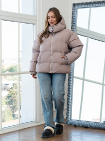 Зимняя куртка UVENTUM модель Oscar-2-beige Фото