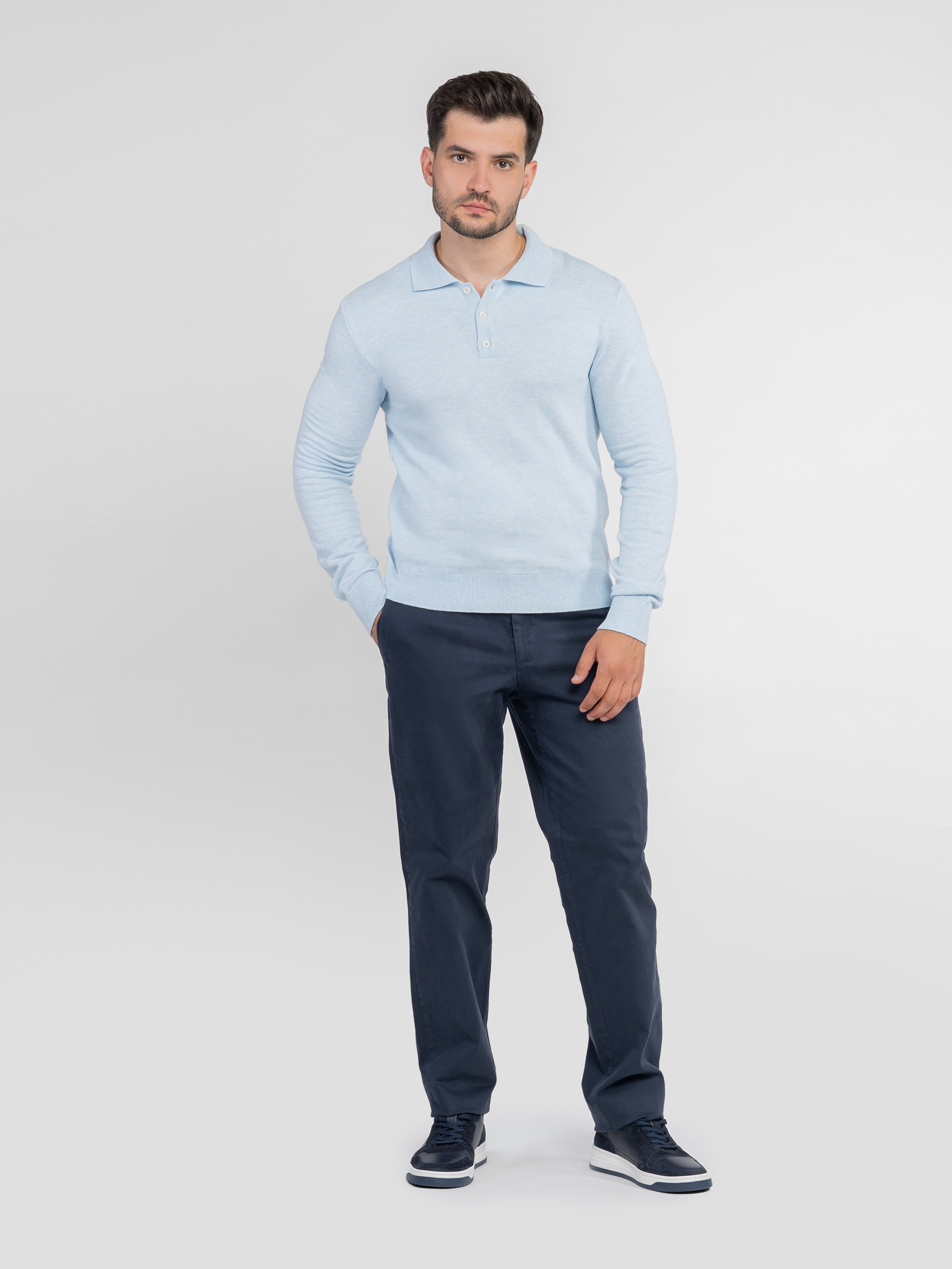 Чоловічі Повсякденні штани Arber  (M01.42.09.531) колір синій, матеріал бавовна/еластан