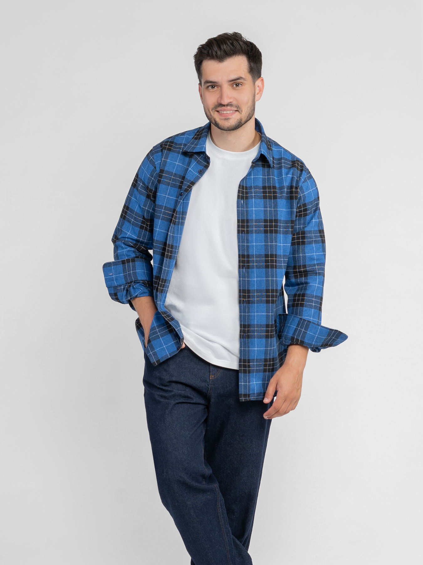 Рубашка повседневная Arber модель M05.12.06.531 Фото