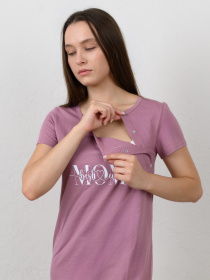 Ночная рубашка N.EL модель 916-12_pudra Фото