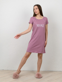 Нічна сорочка N.EL модель 916-12_pudra Фото