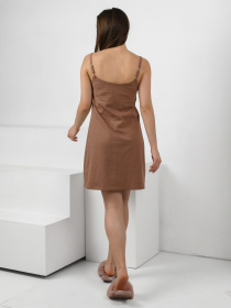 Нічна сорочка N.EL модель 1275-12_Bezhevyy Фото