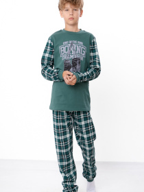 Пижама Носи своє модель 6076-024-33-1-1-kltinka-temno-zelenij Фото