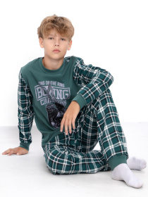 Пижама Носи своє модель 6076-024-33-1-1-kltinka-temno-zelenij Фото