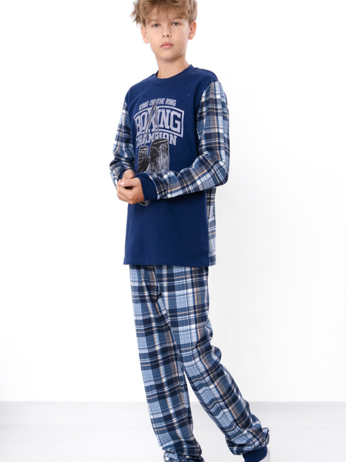 Пижама Носи своє модель 6076-024-33-1-1-kltinka-sinj-bezh Фото