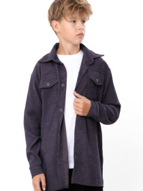 Рубашка повседневная Носи своє модель 6417-045-temnij-asfalxt Фото