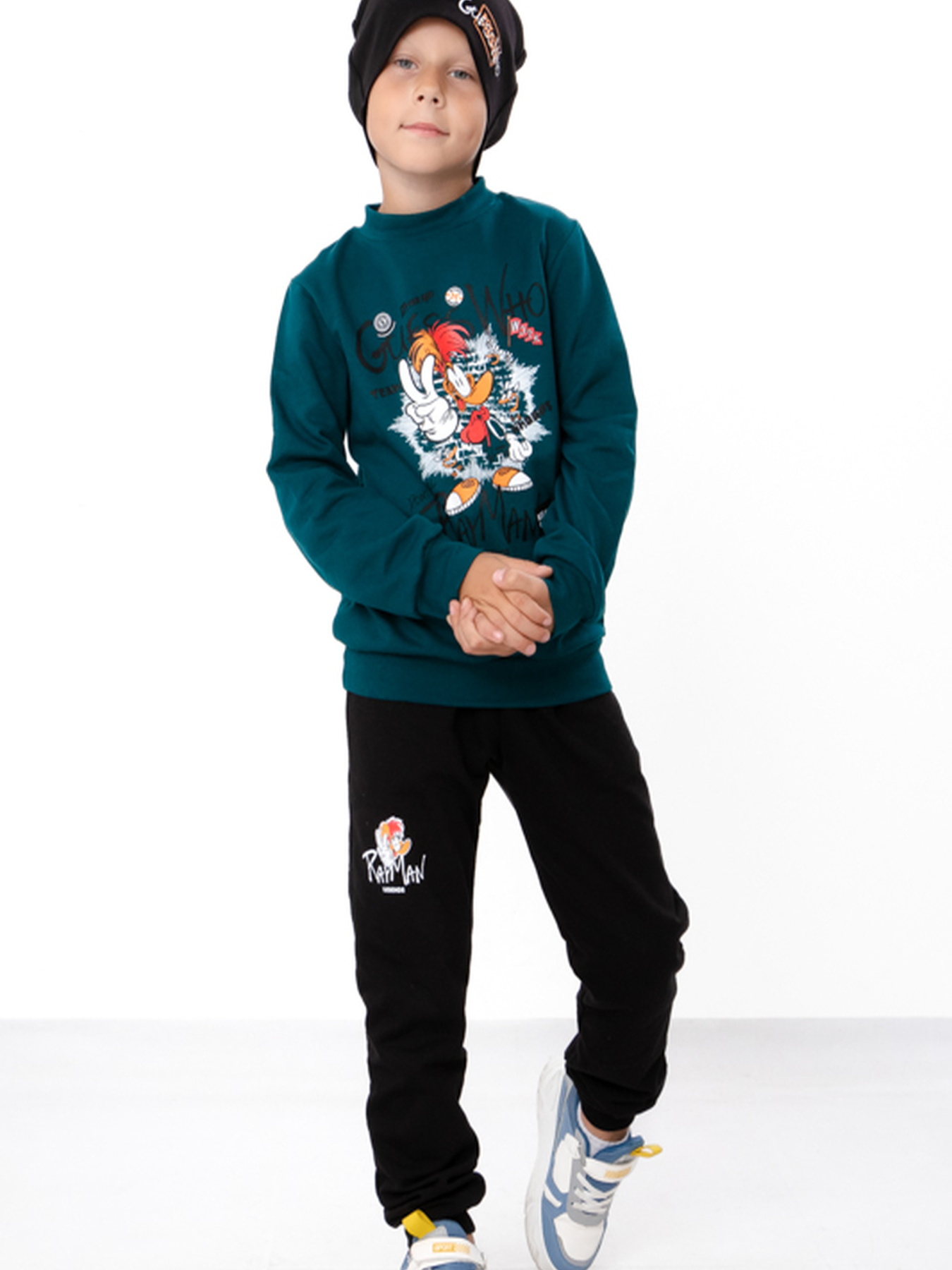 Костюм Носи своє модель 6168-023-33-4-temno-smaragdovij-guess-who Фото