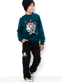 Костюм Носи своє модель 6168-023-33-4-temno-smaragdovij-guess-who Фото