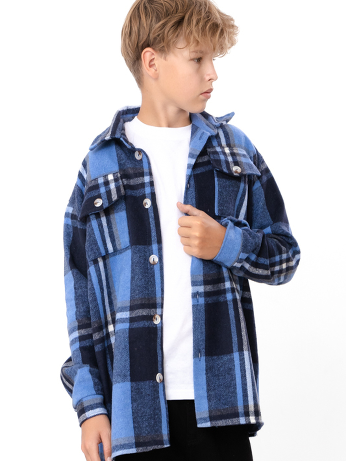 Рубашка повседневная Носи своє модель 6417-114-kltinka-temno-blakitnij Рубашка повседневная Носи своє модель 6417-114-kltinka-temno-blakitnij Фото