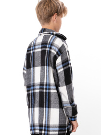 Рубашка Носи своє модель 6417-114-kltinka-chornij-blakitnij Фото