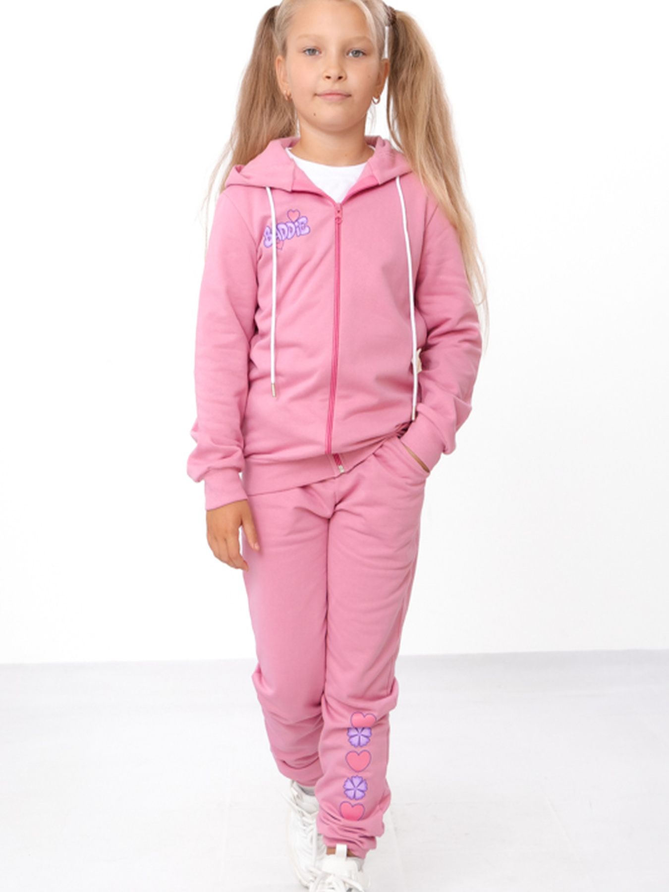 Спортивний костюм Носи своє модель 6018-023-33-3-pudra-baddie Фото