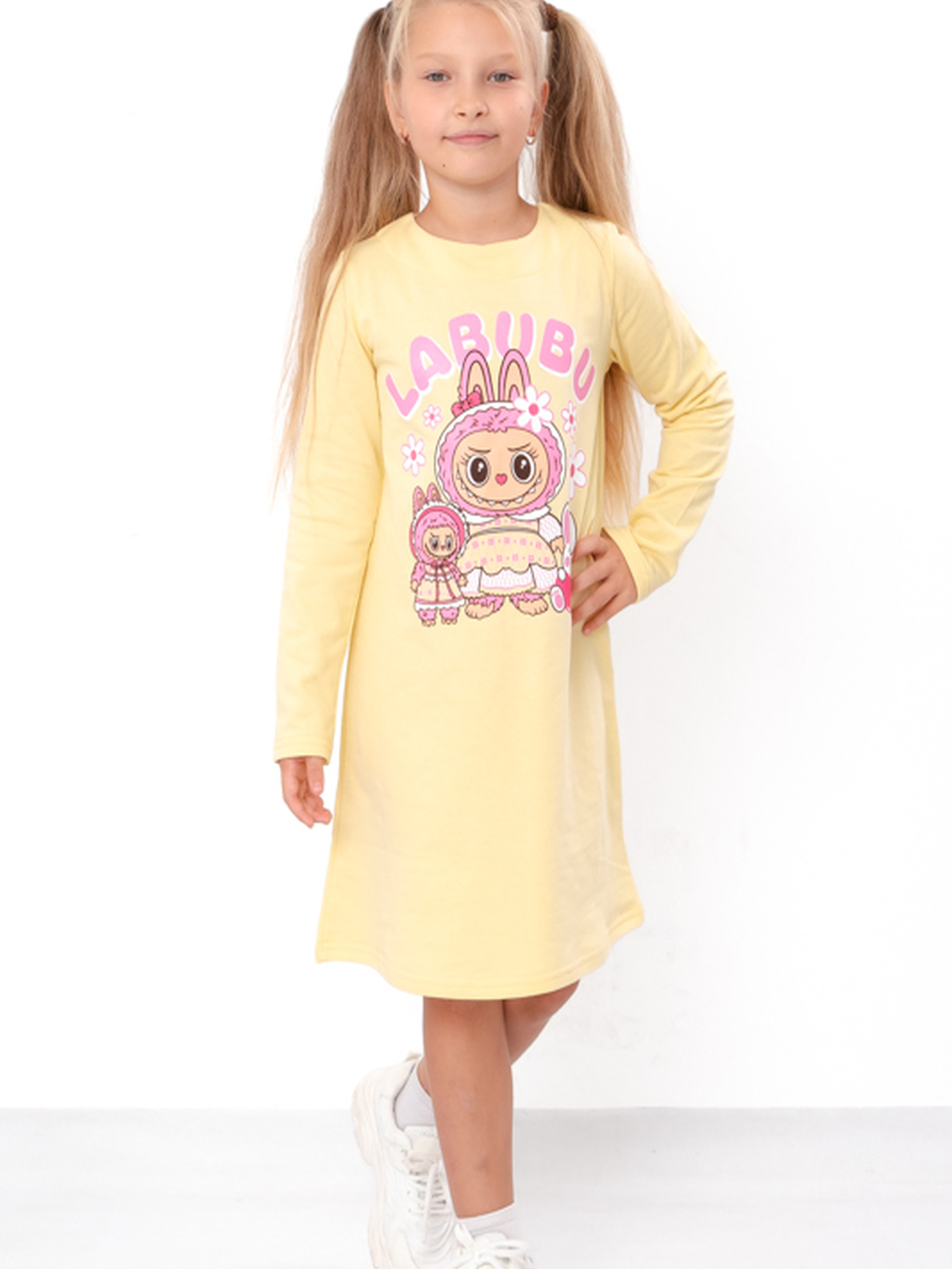 Сукня міні Носи своє модель 6004-023-33-svtlo-zhovtij-labubu Фото