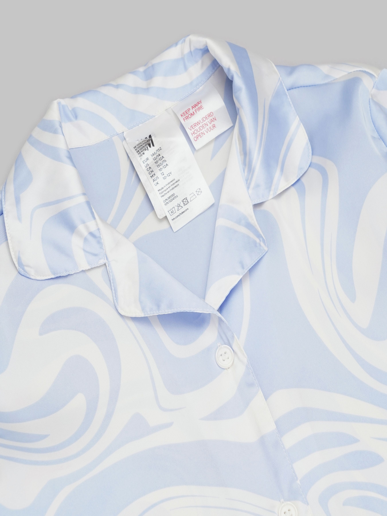 Верх пижамы H&M модель 74448 Фото