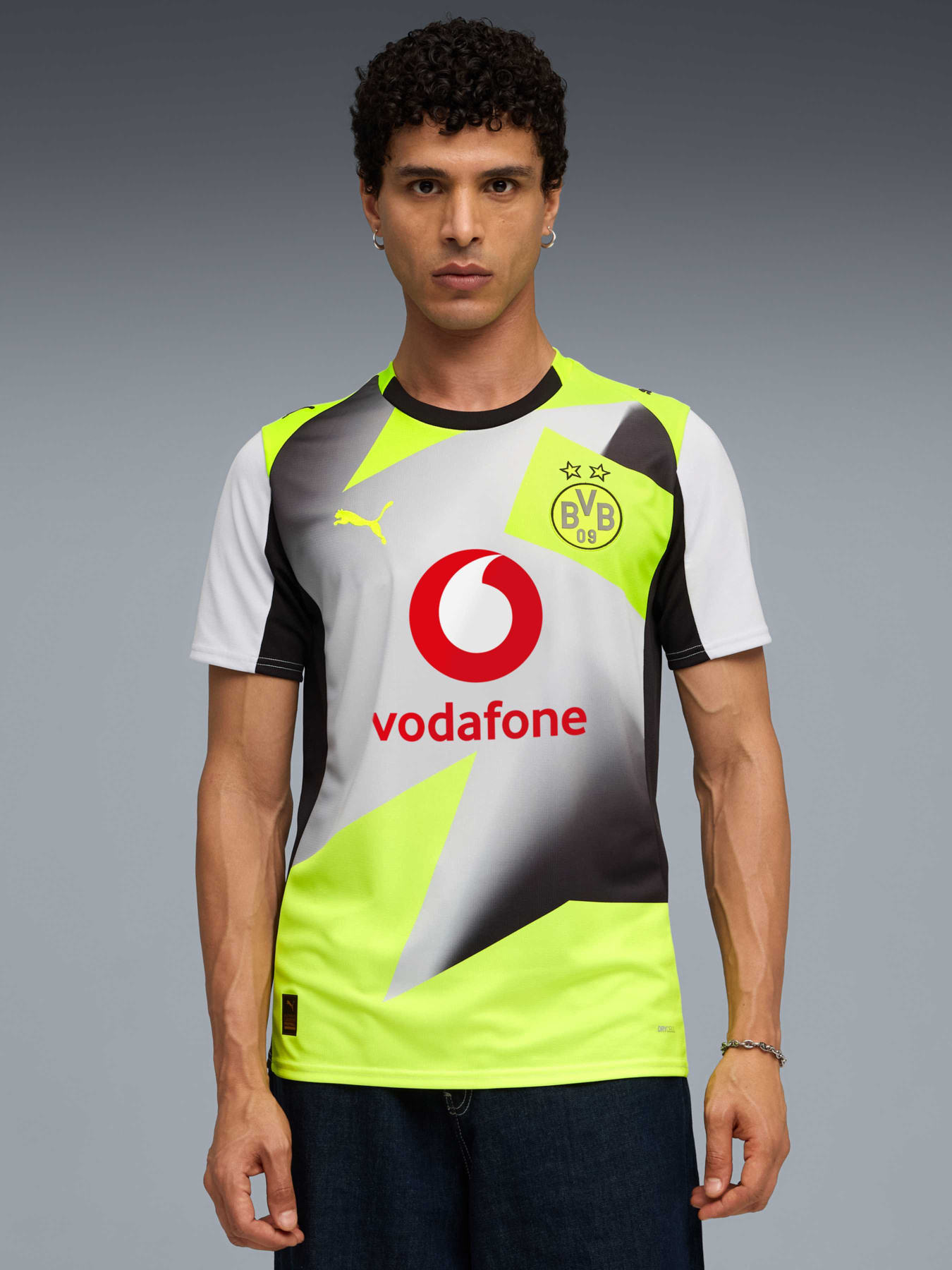 Футболка спортивная PUMA Bvb Away Jersey Replica модель 780104 Фото