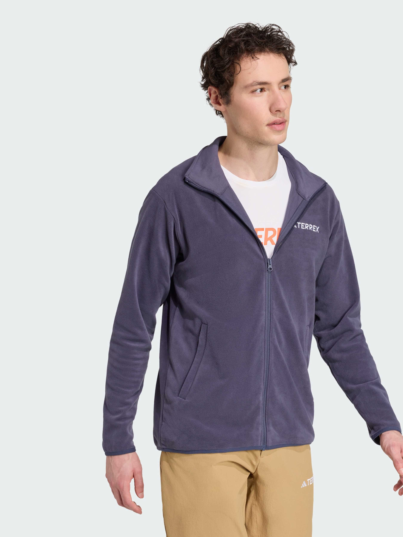 Флисовая кофта Adidas модель JM3116 Фото